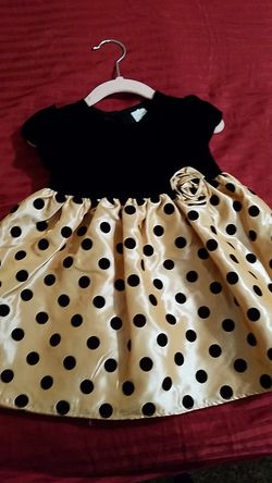 Elegant dress with dots(size: 24 months)