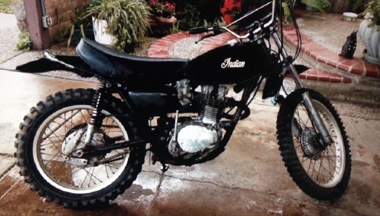 1972 Honda XL 250 With Custom Indian Tank