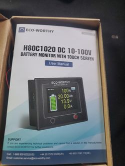 Eco Worthy Battery Monitor
