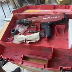 Hilti DX 36 M powder-actuated fastening tool with the case