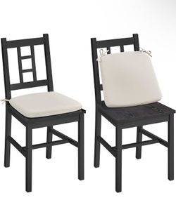 Wooden Dining Chairs, Set of 4 