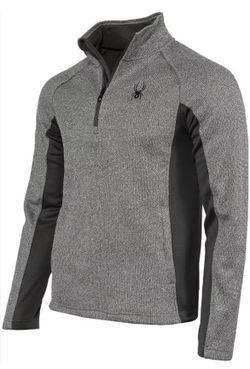 Spyder Men’s Boundless 1/4 Zip Pullover Sweatshirt Fleece Lined XXL Sport 2XL