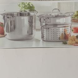 Olla Con Vaporera De 8qts 