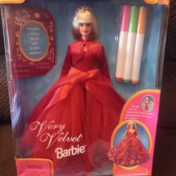 Very Velvet Barbie Collectible 
