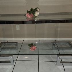 Crome Console Table