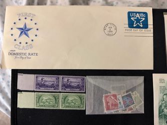 Old envelopes and stamps