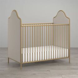 Little Seeds Piper Upholstered 2 In 1 Convertible Crib