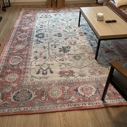 Multi-Color Patterned Rug 