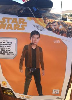 Han Solo 👻 Halloween Costume boys sizes M or L available