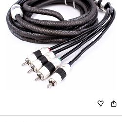 Stinger 12 ft 4 channel 8000 series RCA cable