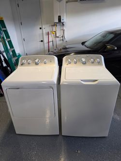 GE washer and dryer