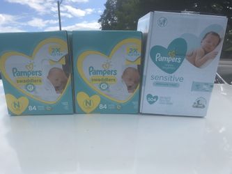 Pampers size Newborn 12&3