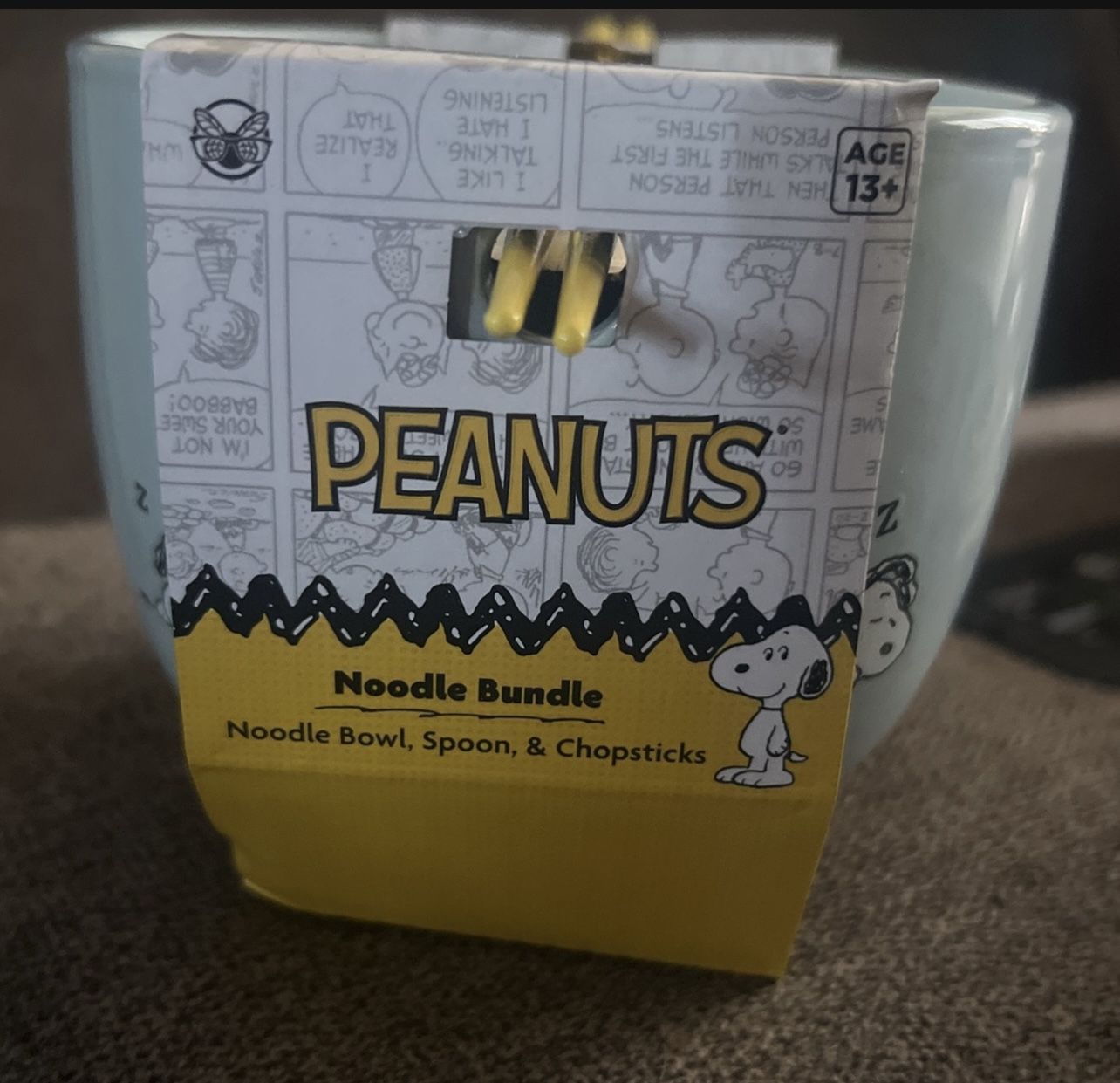 Peanuts Ramen Bundle Noodle Bowl Set