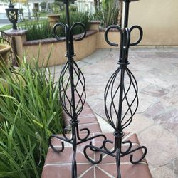 TALL CANDLE HOLDERS 