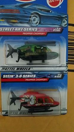 Hot Wheels propper choppers. 2