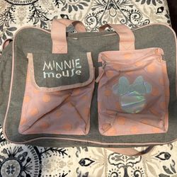 Diaper Bag/ Pañalera Minnie Mouse