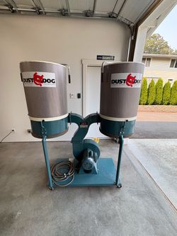 3HP Jet DC-1900 Dust Collector with Cartridge Filters