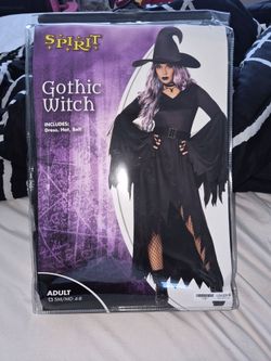 Spirit Gothic Witch Halloween Costume Adult SM/MD