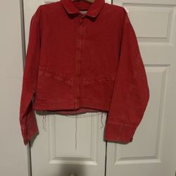 Zara x Twojeys Cropped Denim Jacket