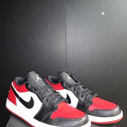 Air Jordan 1 Low Bred Toe