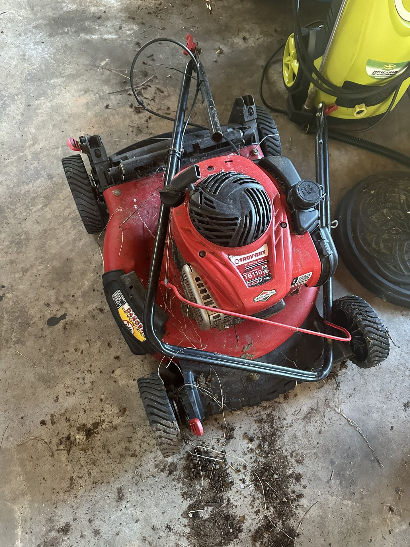 Troy Bilt 21” Lawn Mower