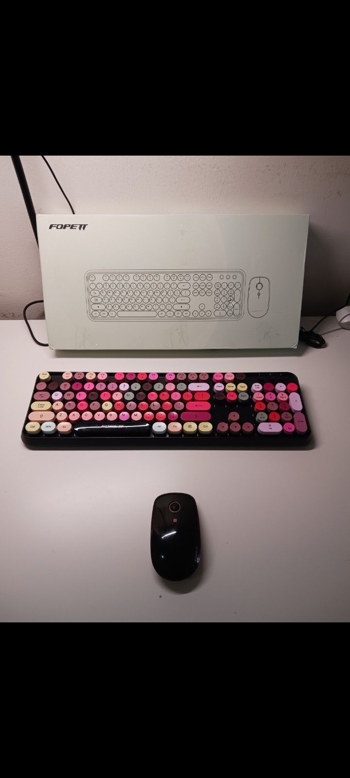 2 New colored Wirekess mouse and keyboard New.
Only 10 dollars each.
Incredible deal.