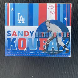 Los Angeles Dodgers Collectible Sandy Koufax Figure Statue W. Box Limited Edition