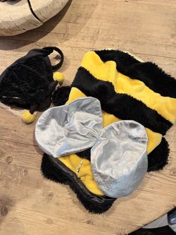 Dog bumble bee costume size small