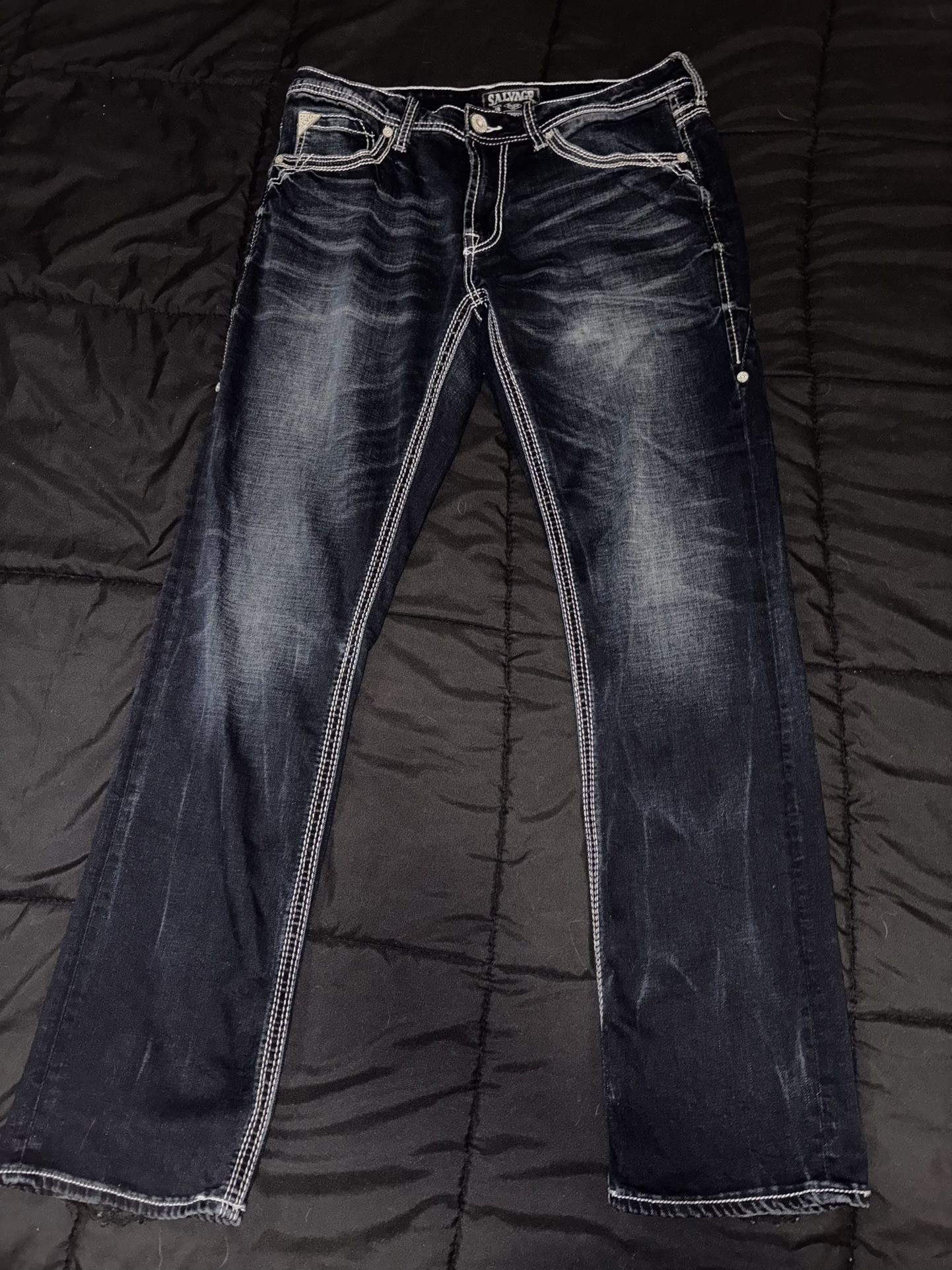 Salvage Buckle jeans