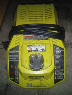 Ryobi 18V 30-Minute Battery Charger ***Firm***