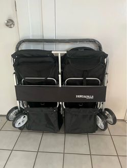 Paws & Pals Double Pet Stroller