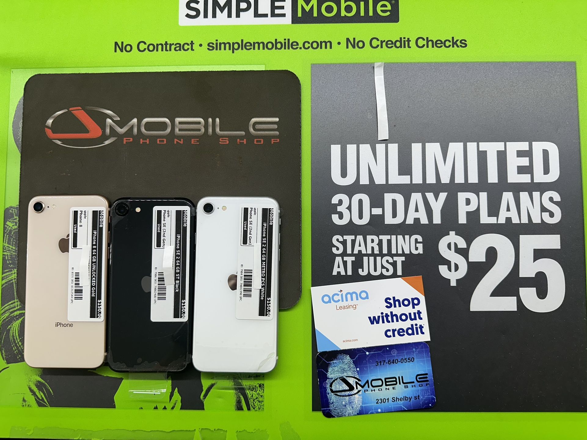 iPhone Se Unlocked $150