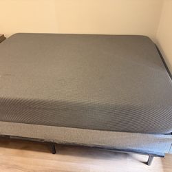 Tuft and needle queen mattress and bed frame