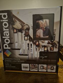 Polaroid 5 Photo Frame String Light Boxes