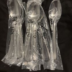 15 Stainless Steal Dinner Spoons