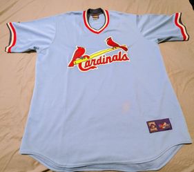 Vintage Majestic Cooperstown Collection Throwback St. Louis Cardinals Jersey Size Men's 2XL