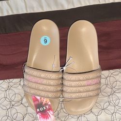 Roxy Slides - Brand New, Size 6 Womens