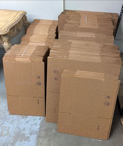 Uline cardboard boxes - various sizes, see description for details