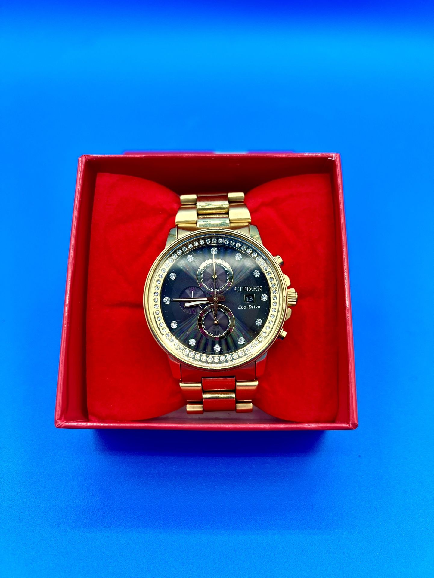 Citizen Nighthawk Eco Drive Chronograph Watch