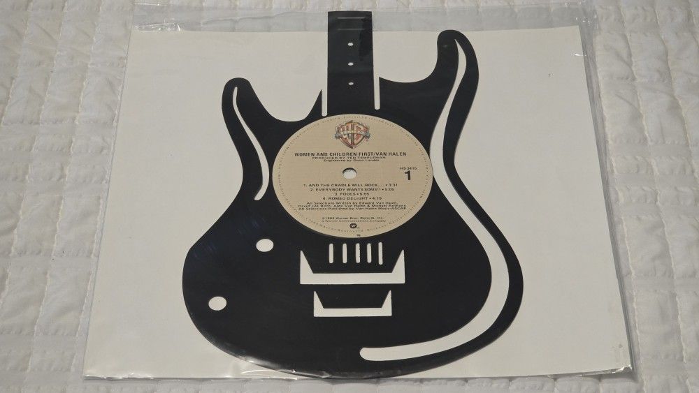 Van Halen Vinyl Cut (Women & Children First)