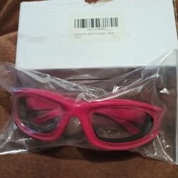 Safety Goggles Red
