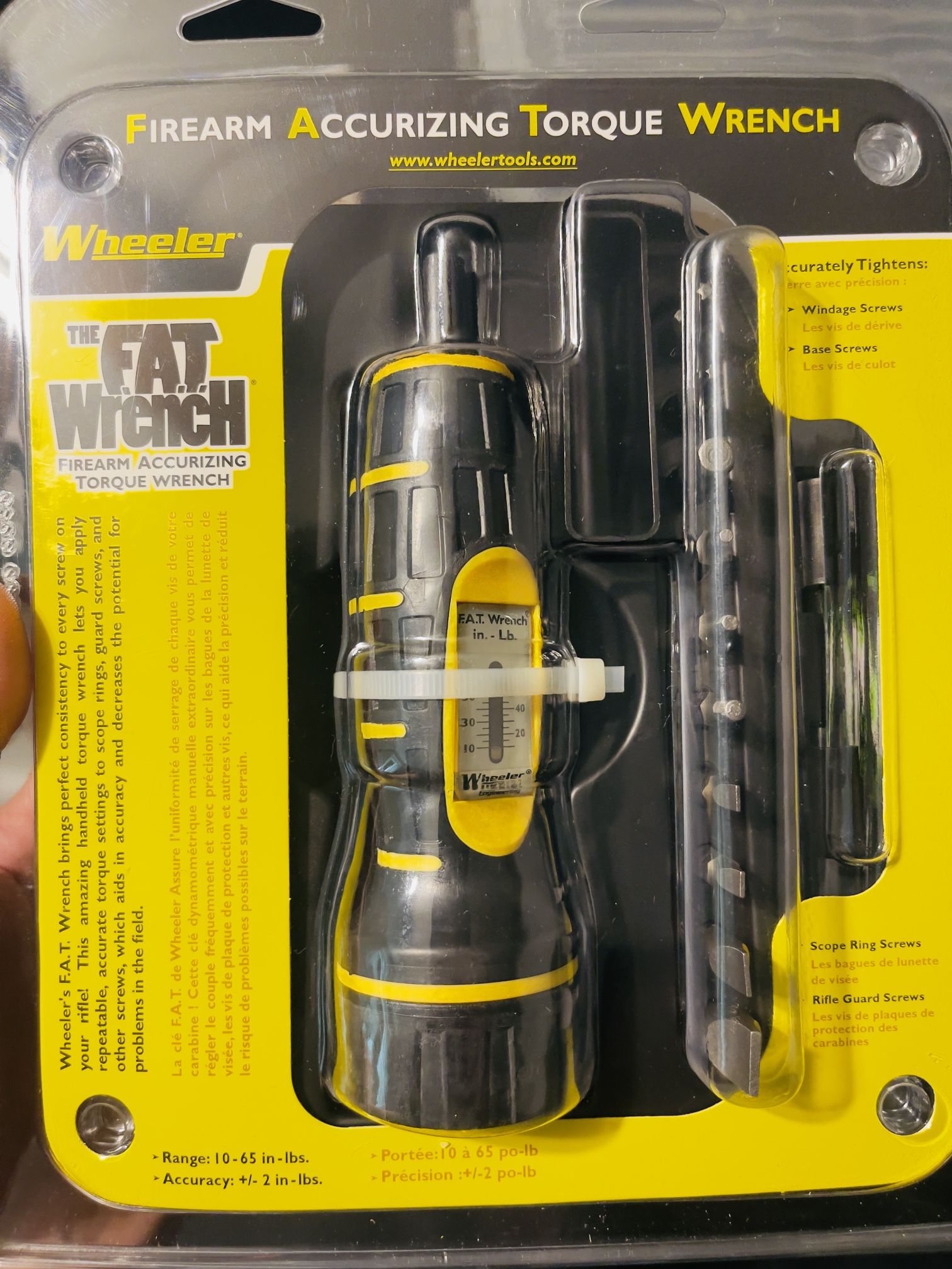 Brand New Wheeler F.A.T. Wrench Torque Tool
