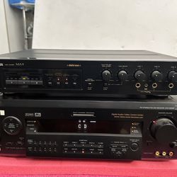 Karaoke Pioneer MA-9 Mic Mixer and Sony STR-DE925 AV Stereo Receiver