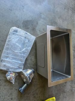 9x15 undermount  bar sink