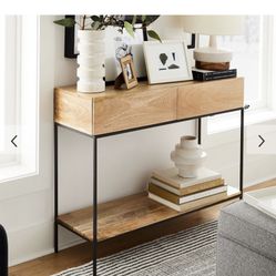 West Elm Entryway Console 42” 