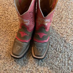 Ladies Leather Boots Size 8.5
