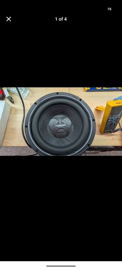 Rare Fusion Power Plant PP-SW120 1200 DVC 12" Subwoofer (Read)