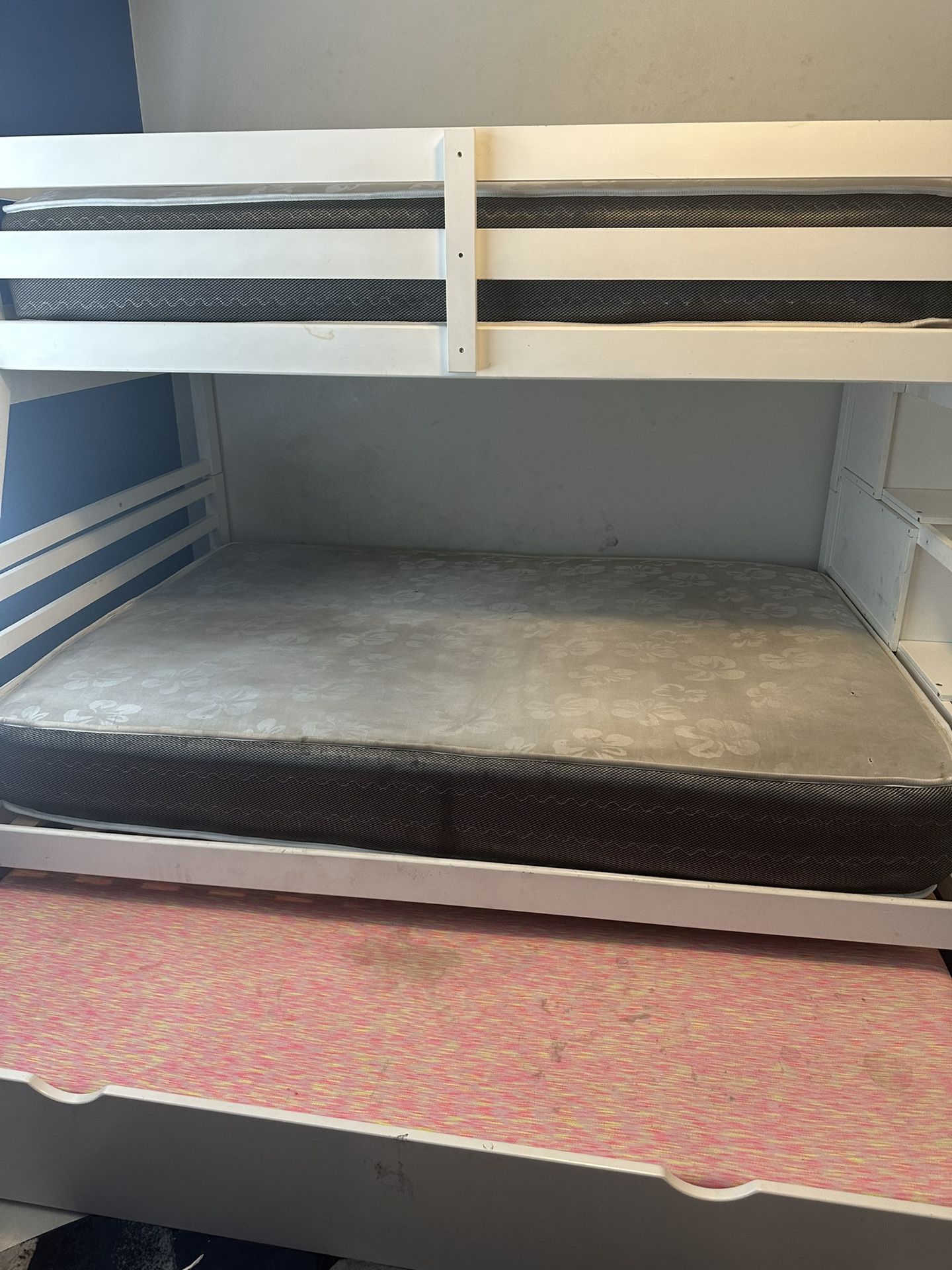 Bunk Bed With Trundle And Drawers