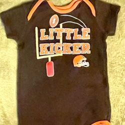 Baby (24mo) Football Onesie &Football Socks