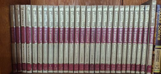 Vintage popular science and do it yourself encyclopedias